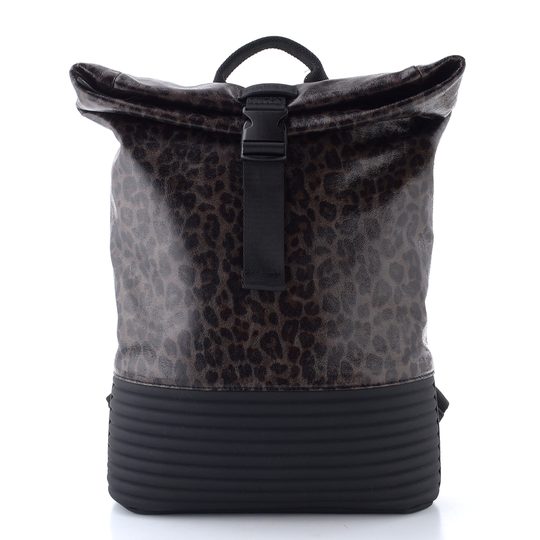 Rieker městský batoh s vrchní sponou a leopardím vzorem H1426-25