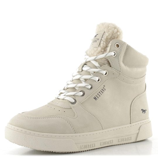 Mustang šněrovací kotník white 15M0212005