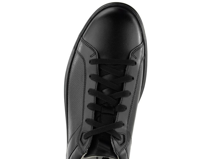 Pius Gabor pánske kožené poltopánky Black 1023.18.02