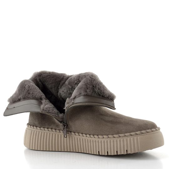 Gabor semišový kotník mohair 73.542.18