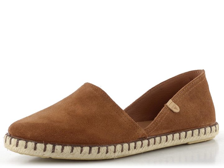 Verbenas vykrojené espadrilky Carmen moccha 0300580001