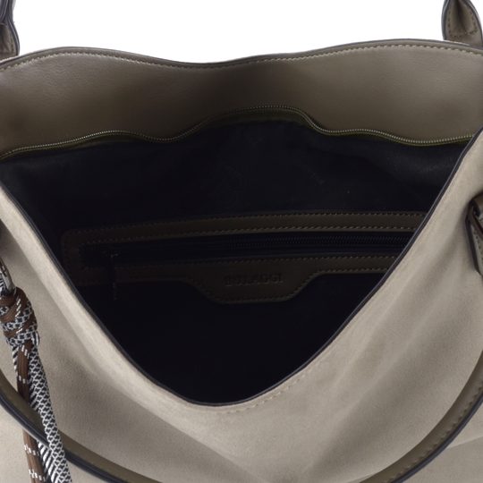 Bulaggi shopper kabelka šedozelená BU30-261314