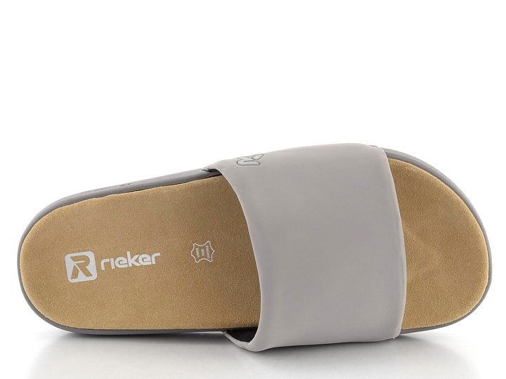 Rieker pánské pantofle šedé U3250-40