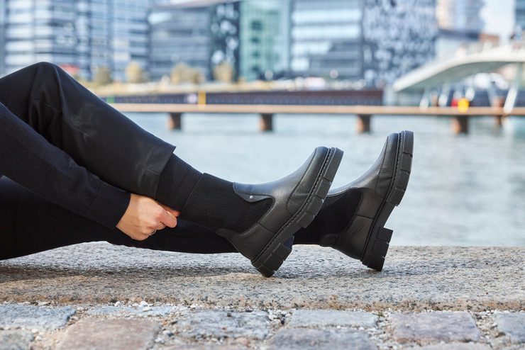 Rieker dámský kotník s pružným lemem černý M3872-00