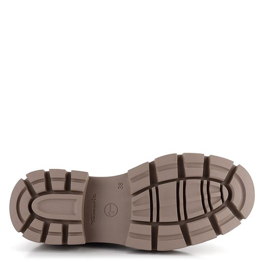 Tamaris šnurovacia členková obuv na hrubej podošve Black 1-25286-41