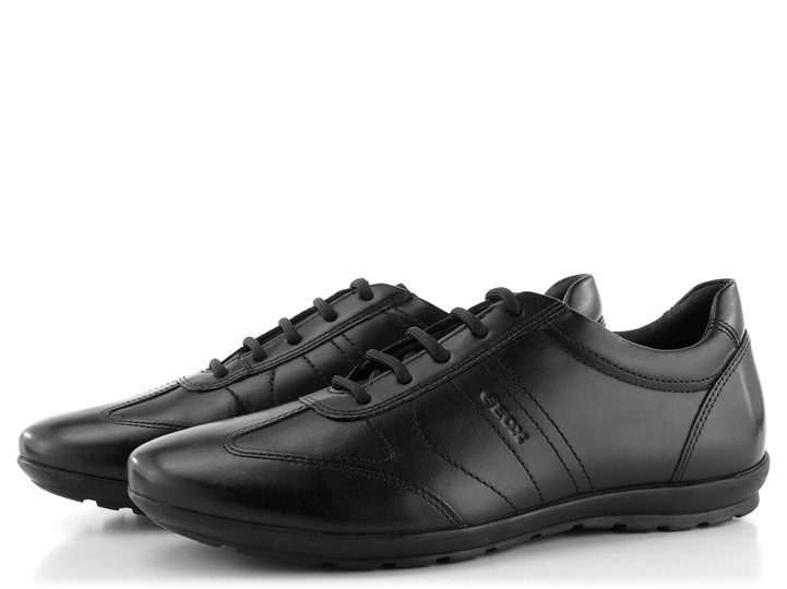 Geox čierne pánske poltopánky Symbol U74A5B00043C9999