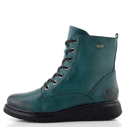 Remonte šněrovací kotník s membránou petrolejový D3979-12