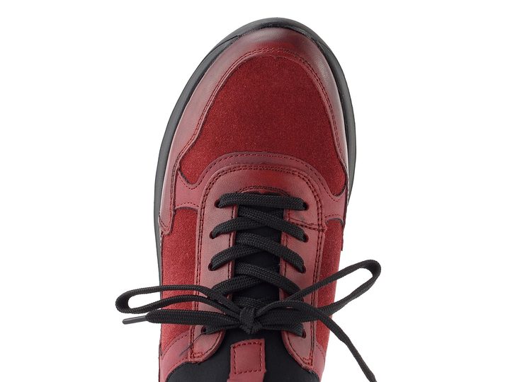 Remonte prozouvací polobotky červené D2V00-35