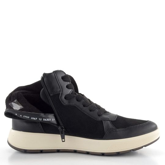 Ara dámské širší kotníkové tenisky Roma Schwarz 12-54302-01