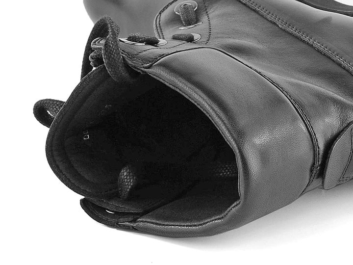 Geox členkové topánky hladké so zipsom čierne D84ACA043BN