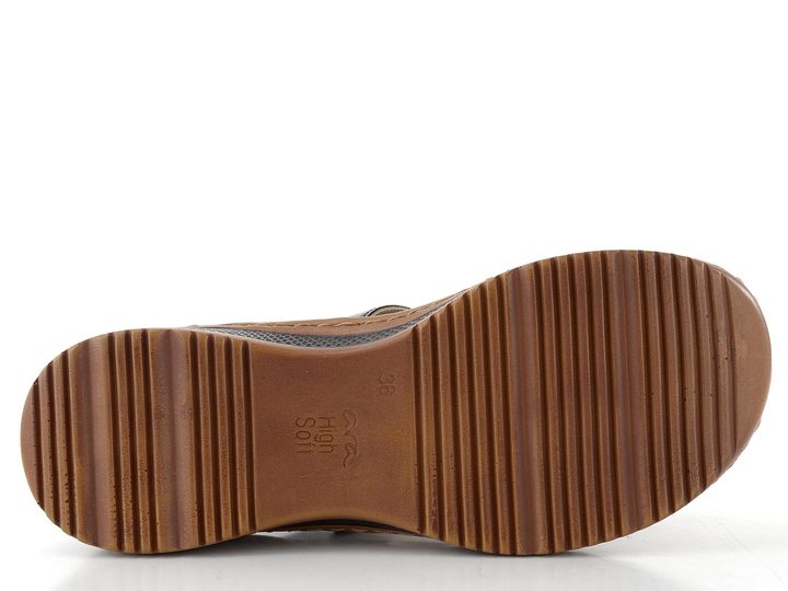 Ara dámske šľapky Hawaii lakované čierne 12-29003-01