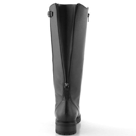 Gabor širšie čierne čižmy L-Vario 72.767.57