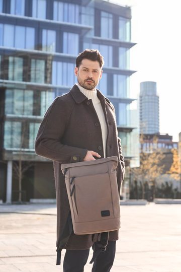 Rieker městský batoh zipový khaki H5101-52