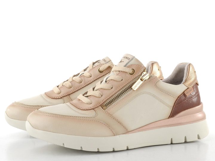 Pikolinos šněrovací polobotky se zipem Cantabria nata W4R-6524C2