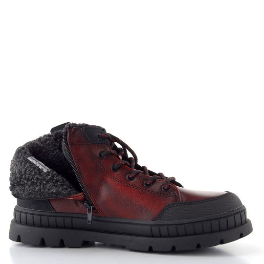 Bugatti pánský kotník červeno-černý 325-AGA52-5050