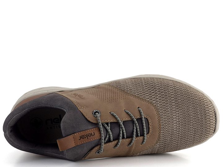 Rieker úpletové pánské tenisky béžovo-hnědé 13150-64