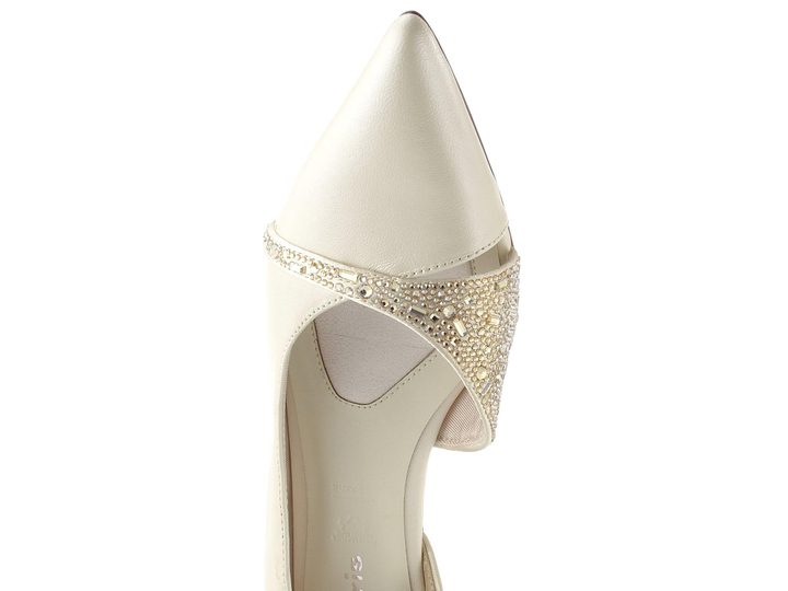 Tamaris vykrojené lodičky pearl glam 1-22341-47