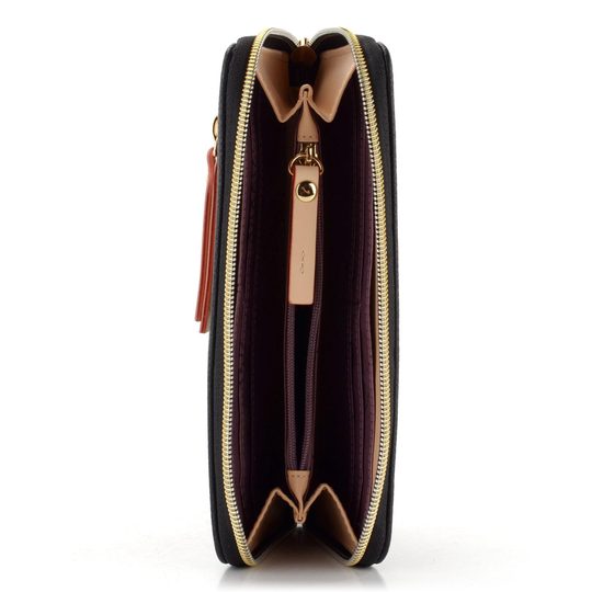 Bugatti dámska zipsová peňaženka Ella Black 49663101