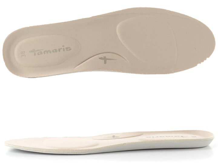 Tamaris tenisky se zipem ivory/gold 1-23754-45