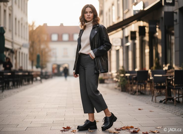 Högl čierne poltopánky 0-102413-0100