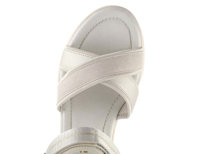 Tamaris sandály na klínku Ivory 1-28262-44