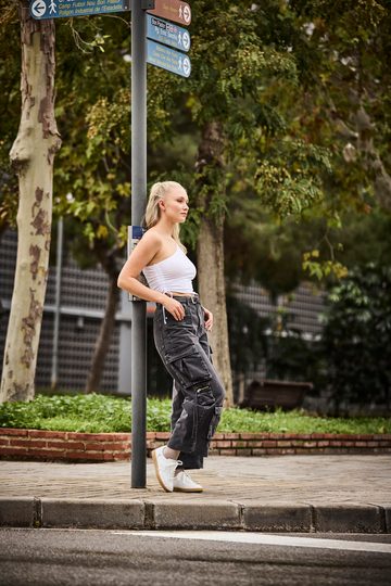 Rieker biele ležérne tenisky W2200-80