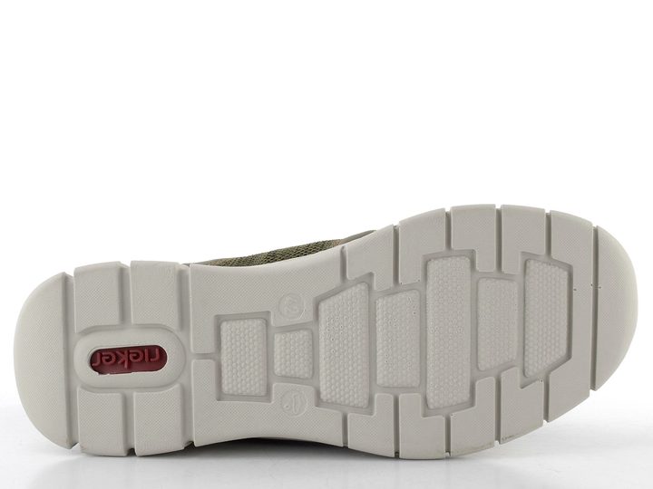 Rieker olivové pánské polobotky B7796-54