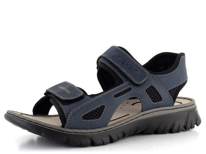 Rieker pánské páskové sandály Denim 26761-14