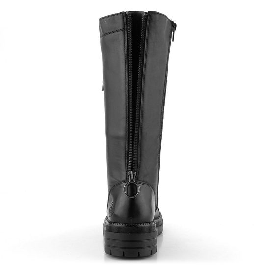 Rieker čierne čižmy so šnurovaním Y3132-00