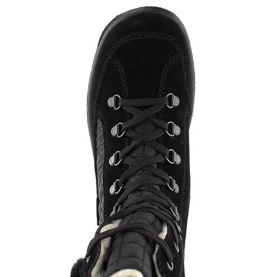 Rieker prošívaný kotník s membránou černý L7141-00