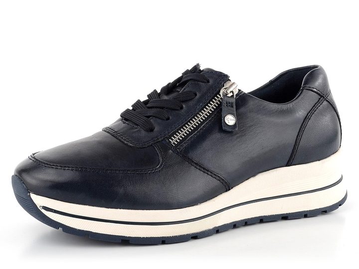 Tamaris sneakers polobotky se zipem Navy 1-23740-25