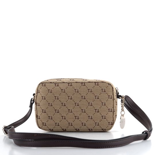 Tamaris malá crossbody kabelka s potiskem Clarice Sand 33410