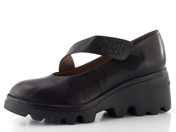Wonders polobotky na klínku negro G-7023