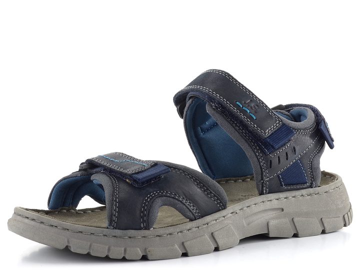 Josef Seibel sandály se suchými zipy Ocean-kombi 16803TE262
