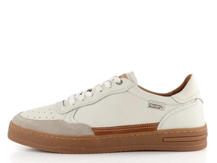 Pikolinos pánské šněrovací polobotky Xativa Off White M1K-6383C1