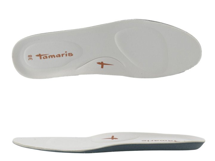 Tamaris tenisky na platformě white/rosegold 1-23313-41