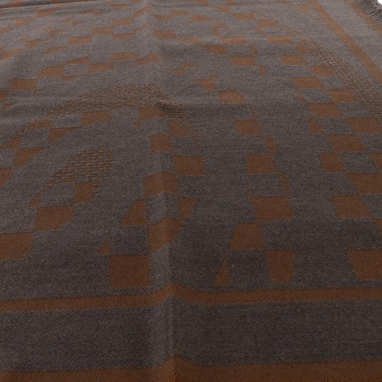 Högl vlněný šál darkbrown 0-158210-8600