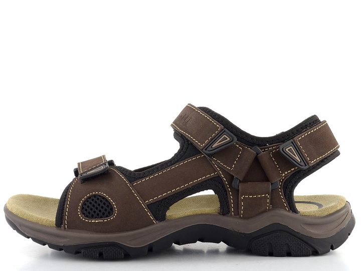 Bugatti pánské sandály se suchými zipy hnědé 321-AS780-2569