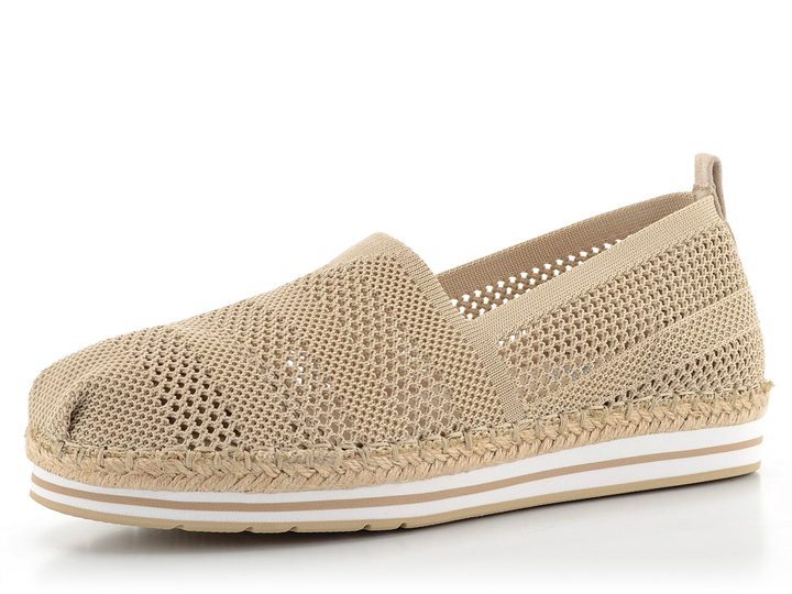 Skechers světlé slip-on tenisky 113066