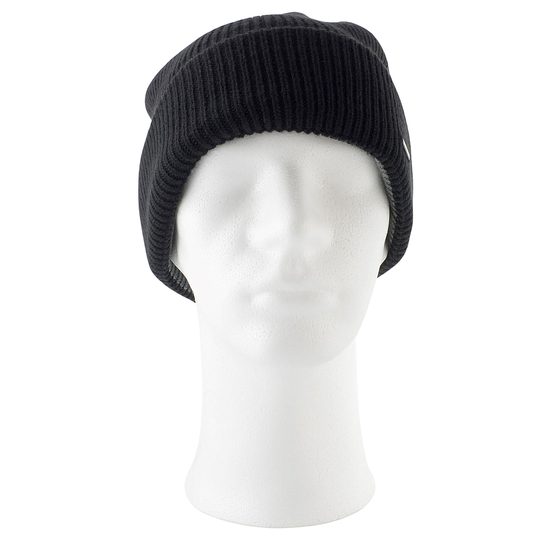 Bugatti oboustranná pánská pletená čepice černá/šedá 629313-960