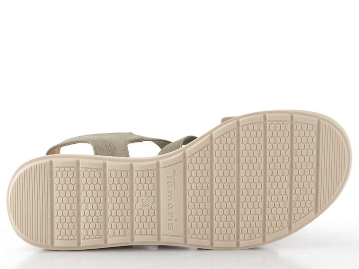Tamaris sandály olive 1-28726-46