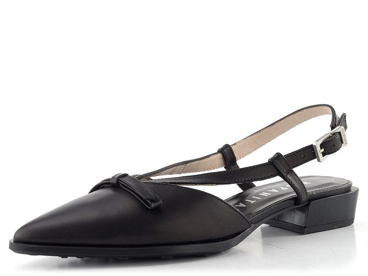 Hispanitas lodičky s volnou patou Turin Black HV264858