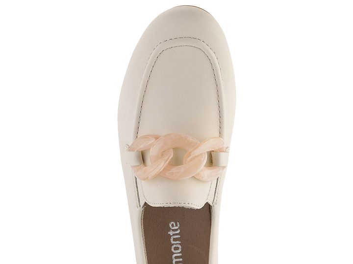 Remonte biele dámske mokasíny Porzellan/Kreide D0K00-80