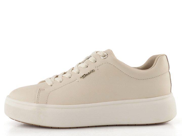 Tamaris tenisky na platformě ivory leather 1-23736-42