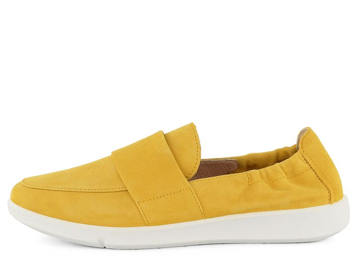 Legero semišové mokasíny žluté 0-609881