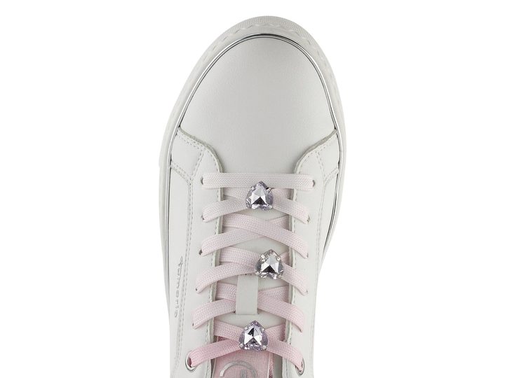 Tamaris tenisky na platformě White/Pink 1-23751-44