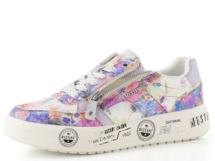 Mustang barevné tenisky s potištěnou podešví flieder-multi 26M0482006