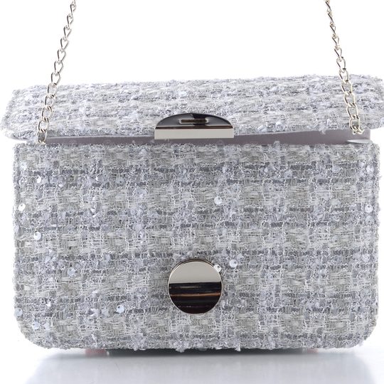 Bulaggi malá společenská kabelka Carly silver BU31-26345