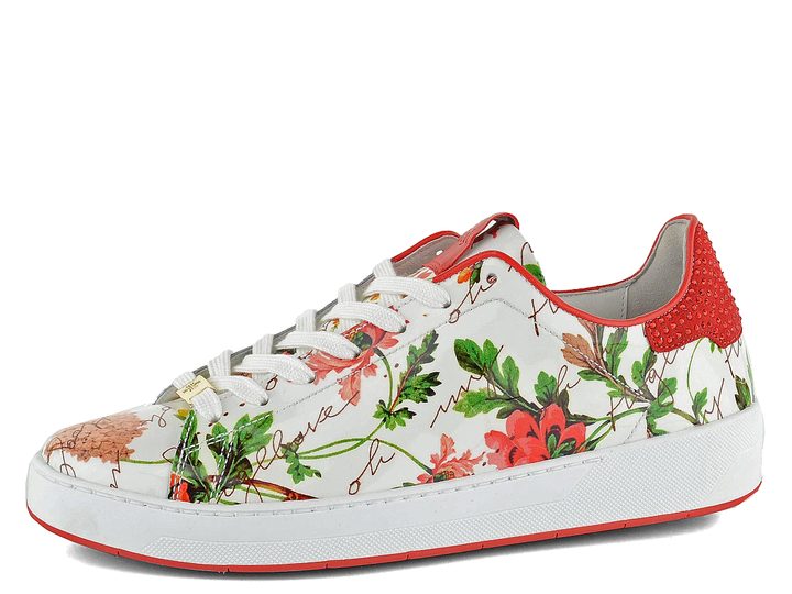 Högl sneakers lakovaná kůže Flower/Swarovski 7-101505