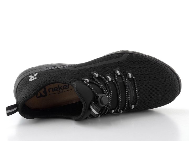 Rieker Sport černé prozouvací tenisky M5070-00